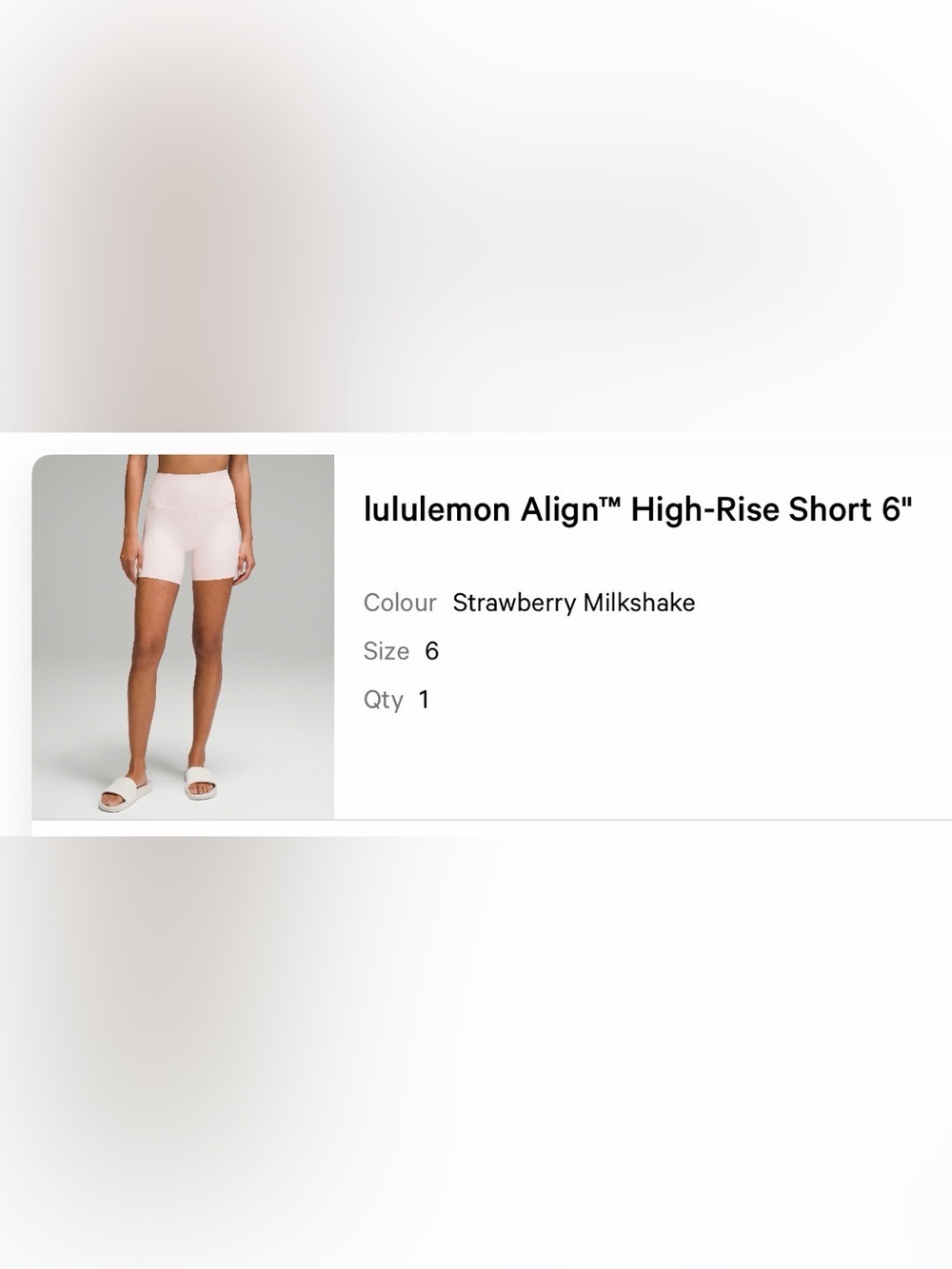 lululemon Align™ High-Rise Short 6"